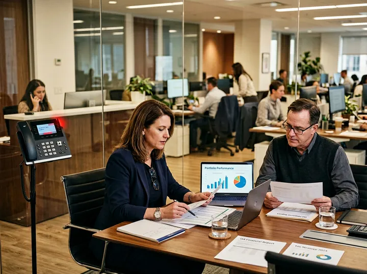 CPA in meeting while AI handles incoming call