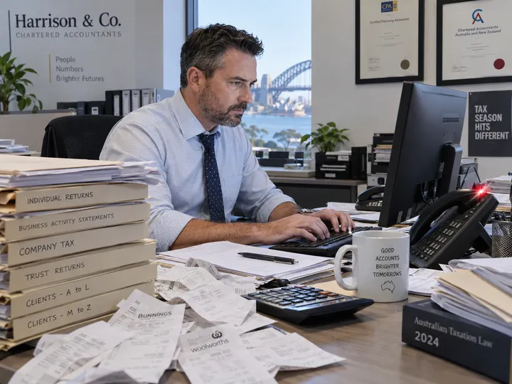 Accountant unable to answer phone during busy BAS season