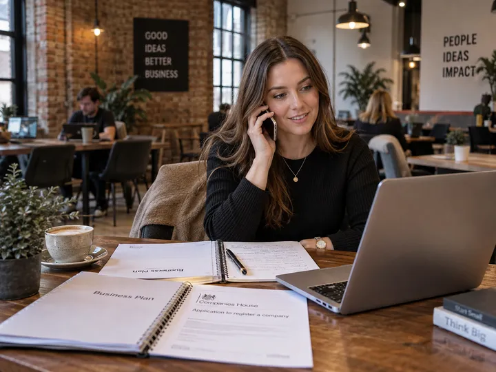 AI receptionist capturing new business accountancy enquiry