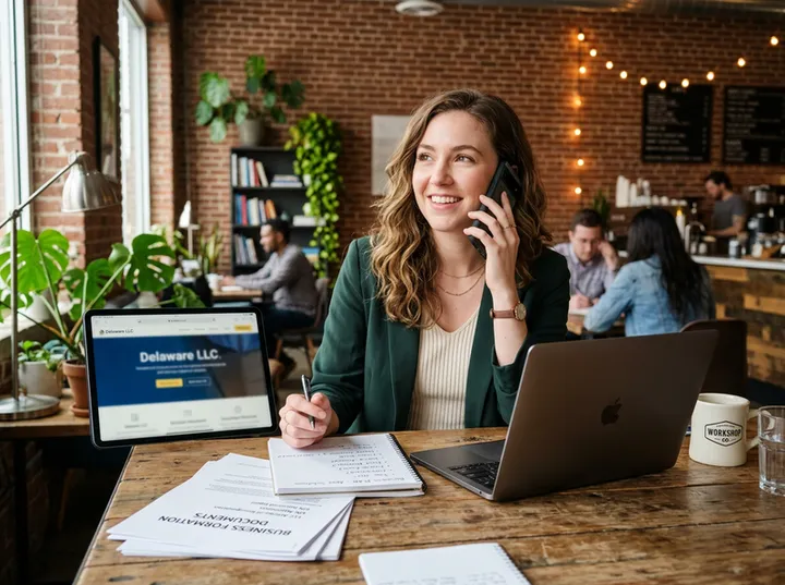 AI receptionist capturing new business accounting inquiry