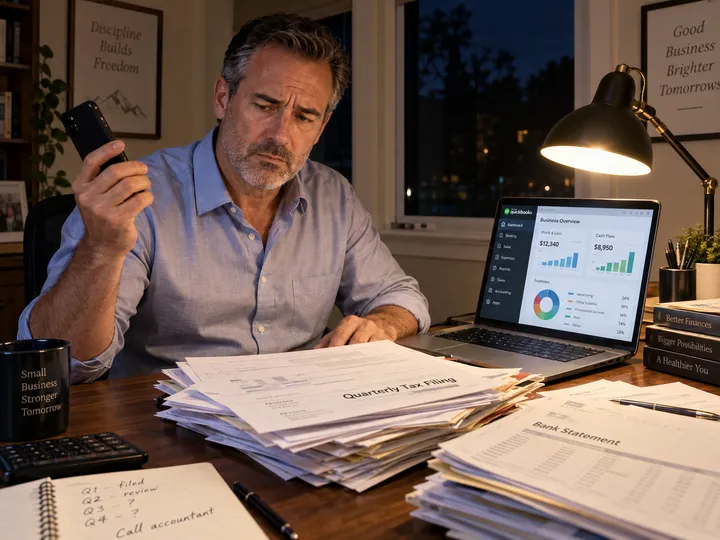 After-hours accounting call answered by AI phone service