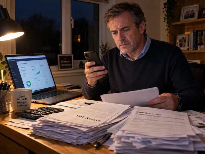 After-hours accounting call answered by AI phone service