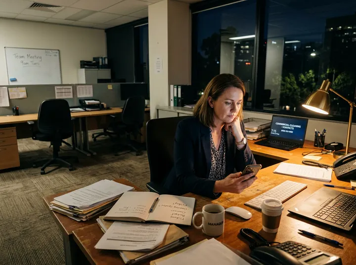 After-hours Airbnb turnover cleaning enquiry answered by AI phone service