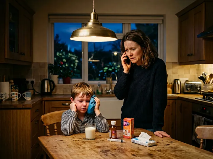 After-hours dental emergency call being answered by AI phone service