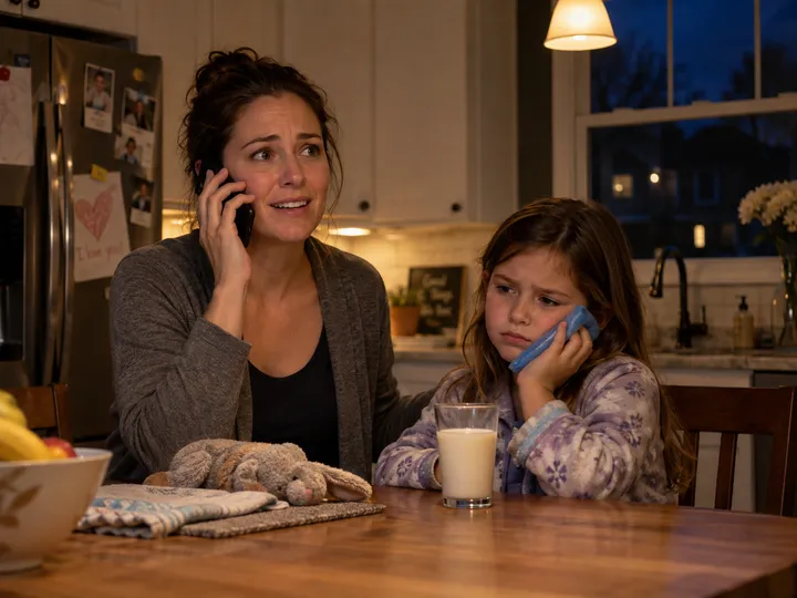 After-hours dental emergency call being answered by AI phone service