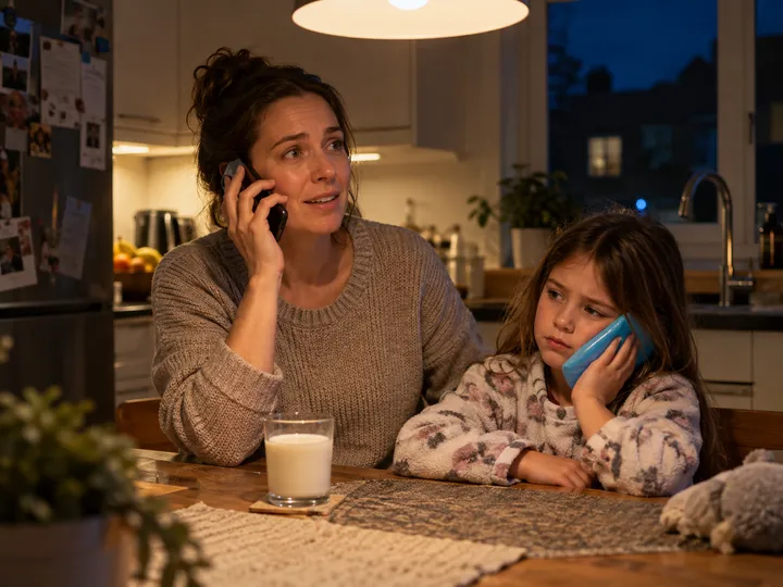 After-hours dental emergency call being answered by AI phone service