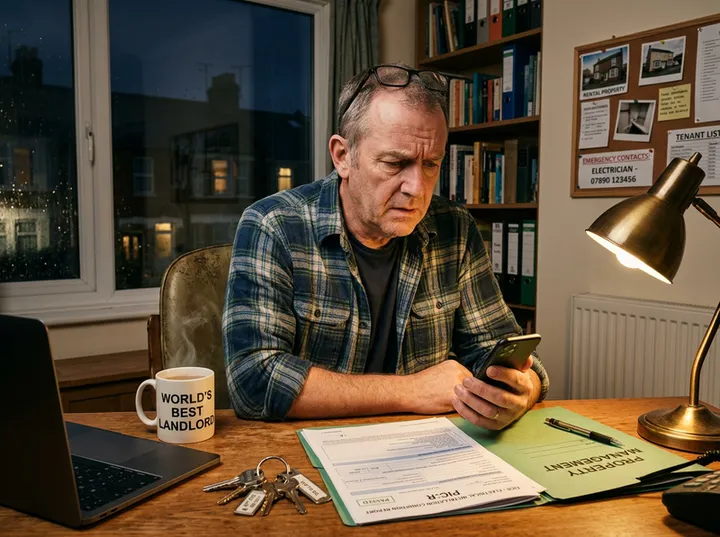 After-hours electrical call being answered by AI phone service