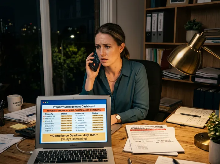 After-hours electrical call being answered by AI phone service