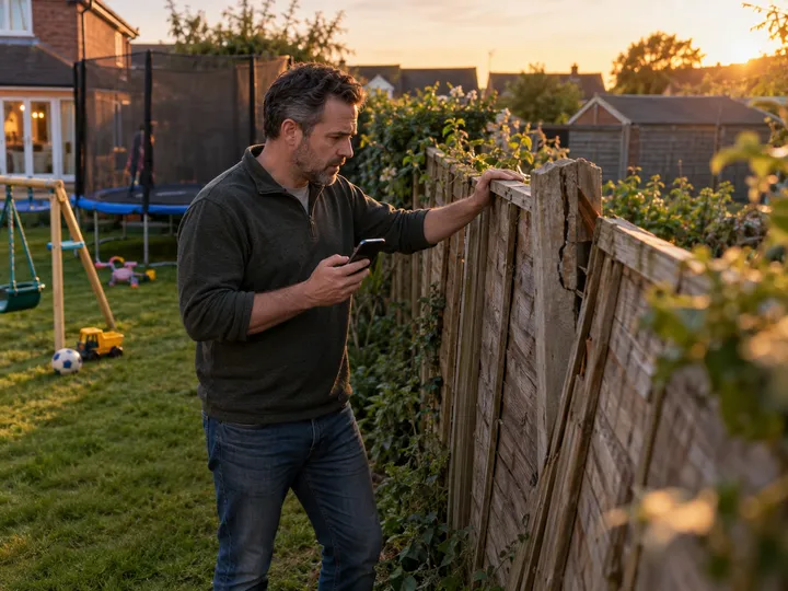 After-hours pool fencing compliance call being answered by AI phone service
