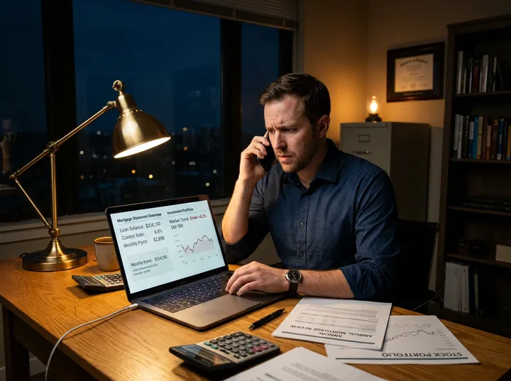 After-hours financial advice call answered by AI service