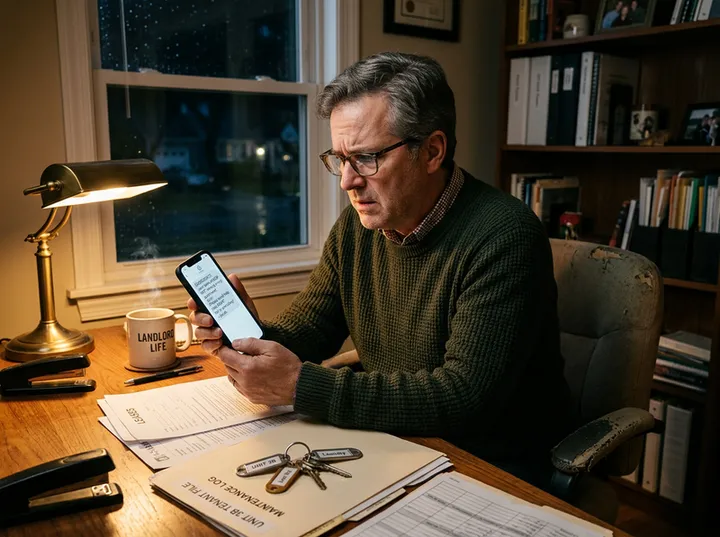 After-hours pest emergency call being answered by AI phone service