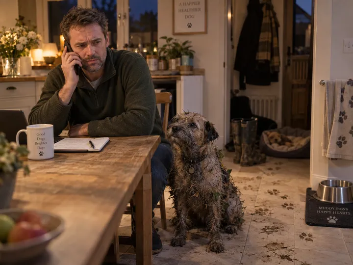 Evening call about urgent dog grooming answered by AI