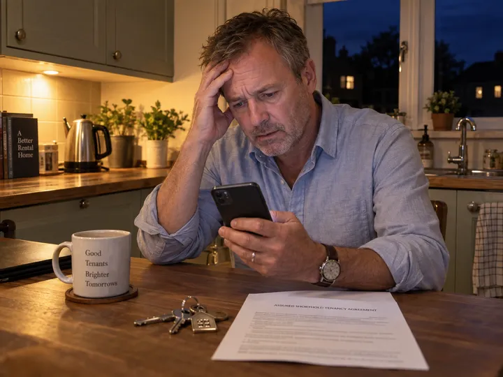 After-hours call being answered by AI phone service