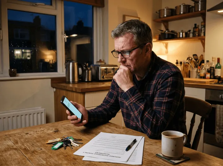 After-hours call being answered by AI phone service