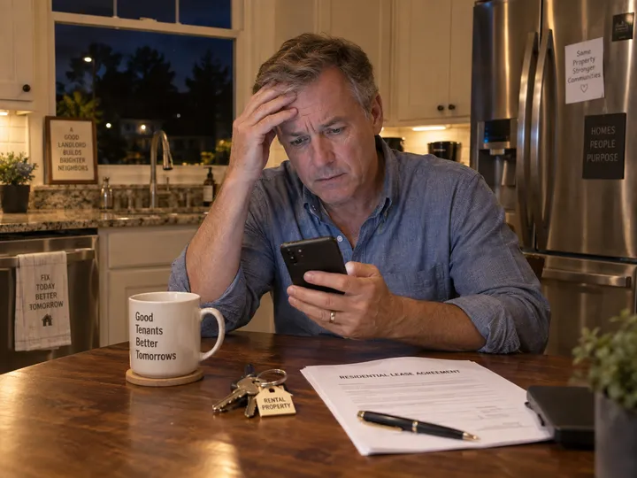 After-hours call being answered by AI phone service