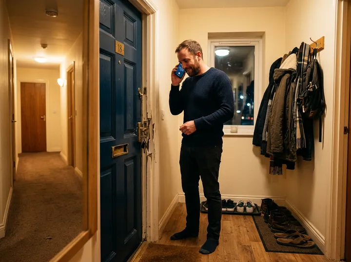 After-hours tenant emergency call answered by AI property management service