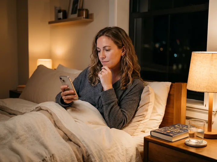 After-hours salon booking call being answered by AI phone service