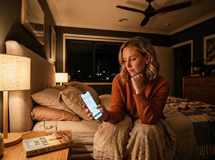 After-hours salon booking call being answered by AI phone service