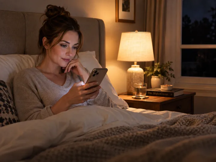 After-hours salon booking call being answered by AI phone service