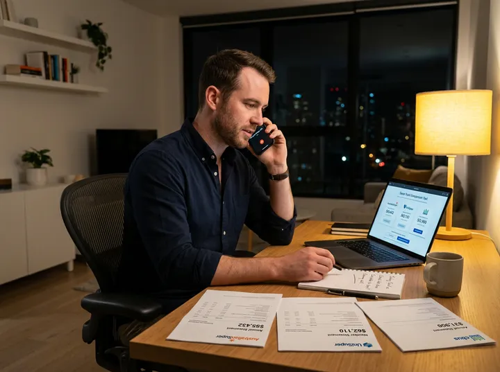 After-hours financial advice call answered by AI service