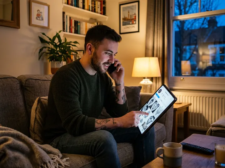 Evening tattoo booking enquiry answered by AI phone service