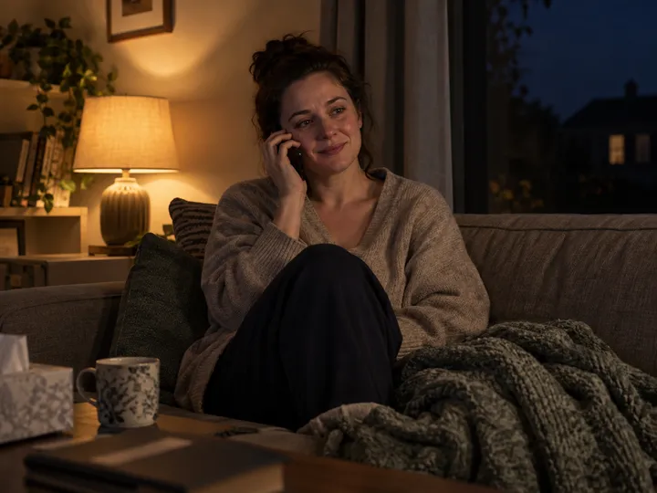 After-hours counselling enquiry being answered by AI phone service