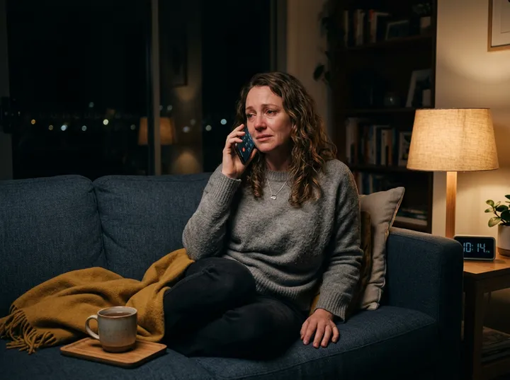 After-hours psychology enquiry being answered by AI phone service