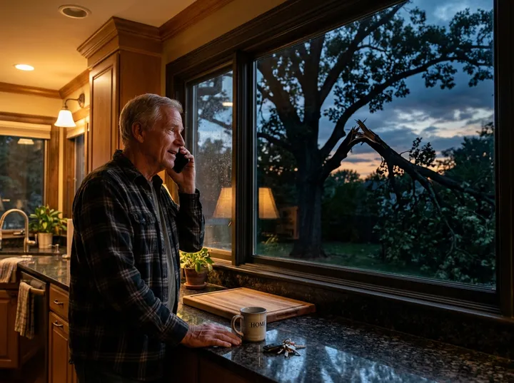 After-hours call about dangerous tree answered by AI service