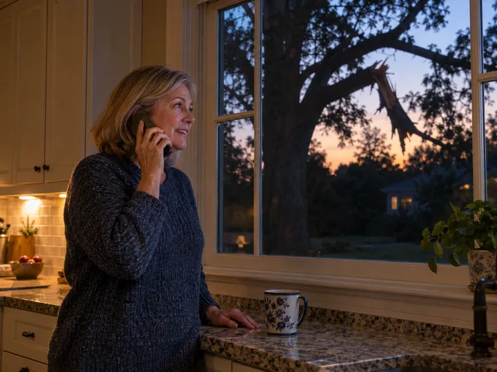 After-hours call about dangerous tree answered by AI service