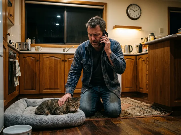 After-hours pet emergency call answered by AI service
