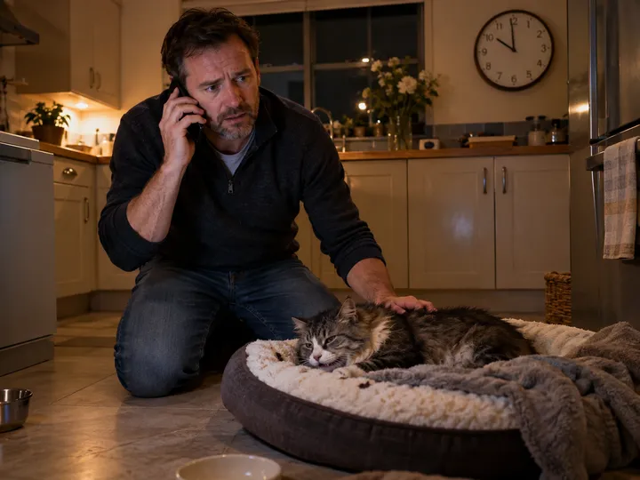 After-hours pet emergency call answered by AI service