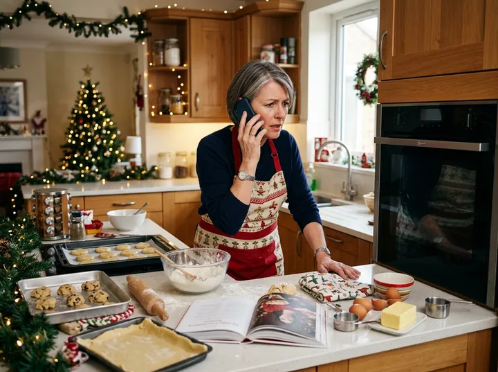 Customer calling about a broken oven before a holiday meal