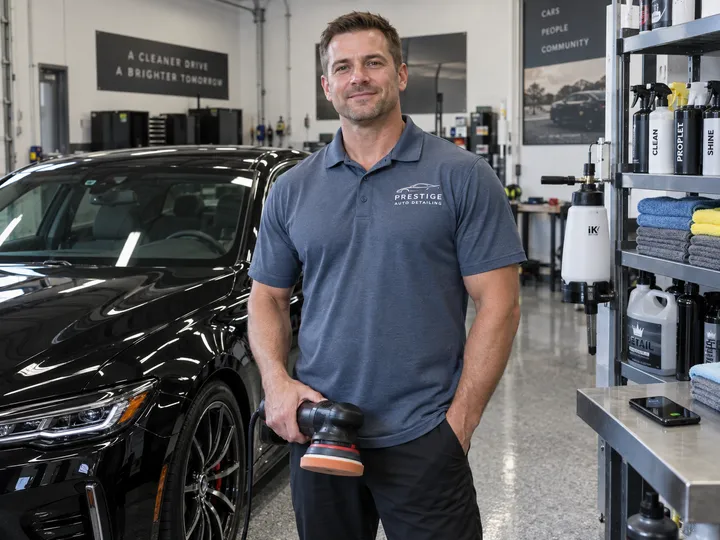 Auto Detailing using Hey Jodie AI answering service