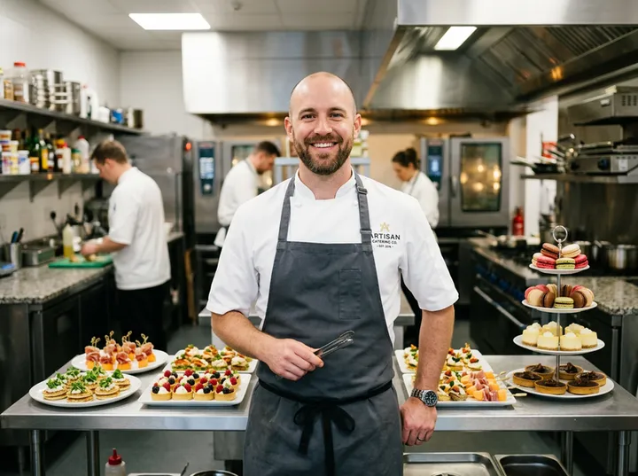 Catering using Hey Jodie AI answering service