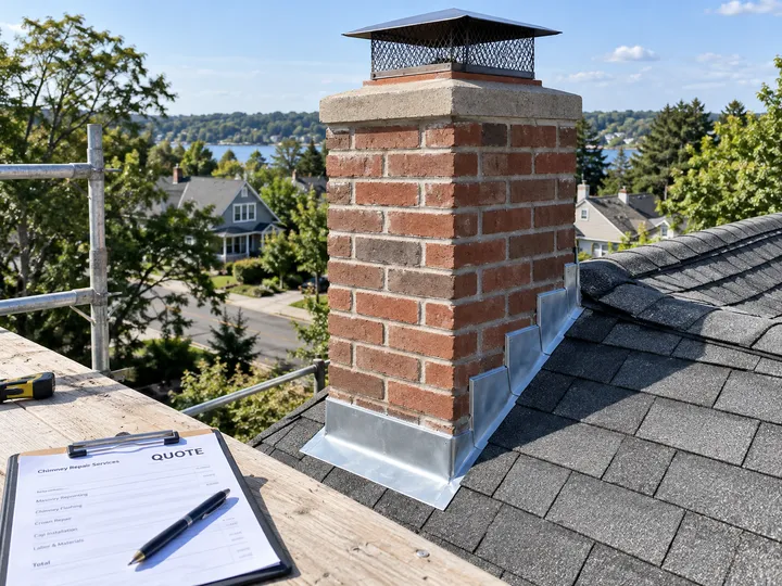 AI receptionist capturing insurance claim roofing details for roofer