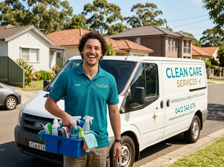 Cleaners using Hey Jodie AI answering service