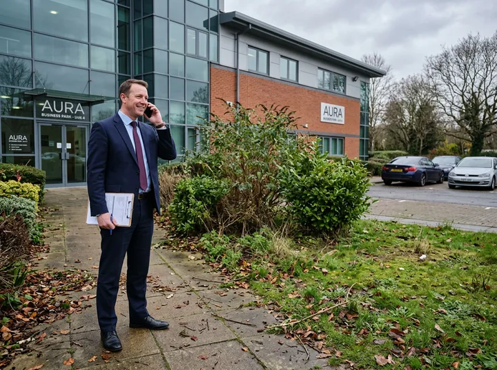 Commercial grounds maintenance enquiry being handled by AI phone service