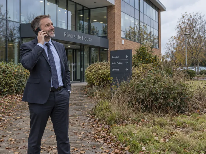 Commercial grounds maintenance enquiry being handled by AI phone service