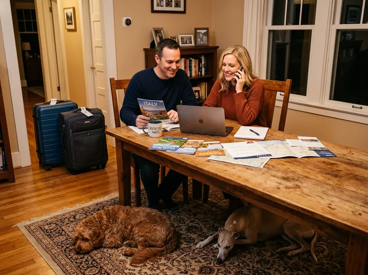 AI receptionist capturing vacation pet sitting booking