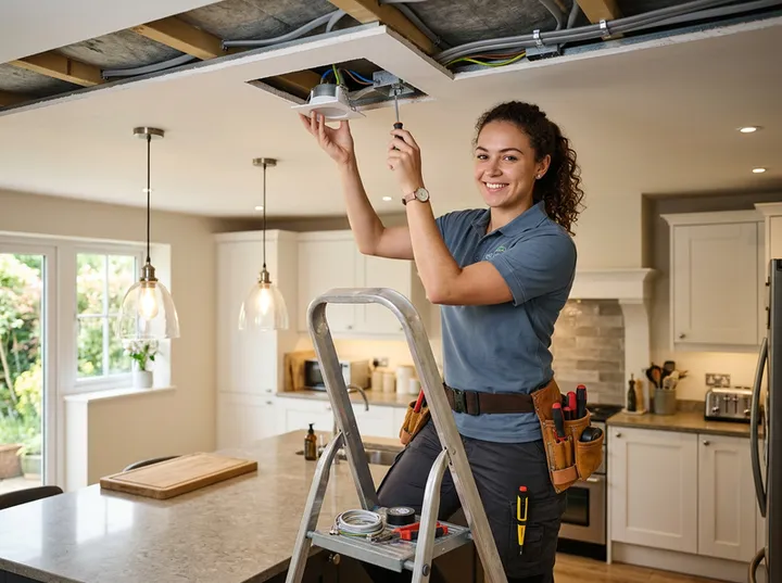 Electricians using Hey Jodie AI answering service