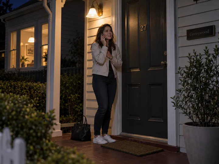 Emergency lockout call being handled by AI answering service at night