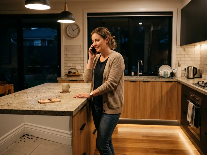 Emergency termite call being handled by AI answering service