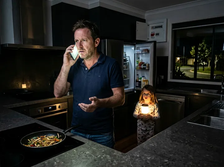 Emergency power outage call being handled by AI answering service