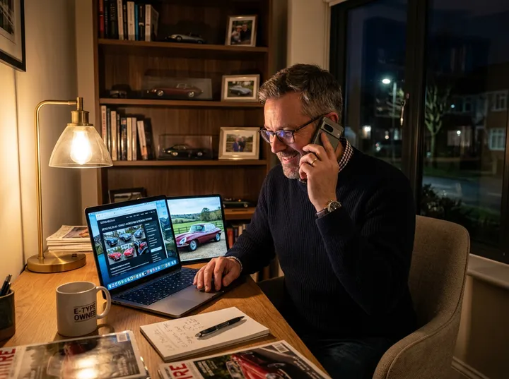 Evening detailing booking enquiry answered by AI phone service