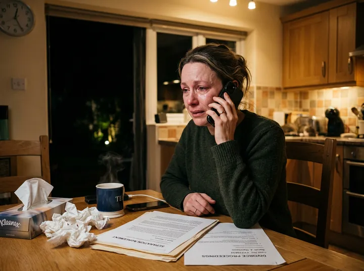 After-hours family law enquiry being answered by AI phone service