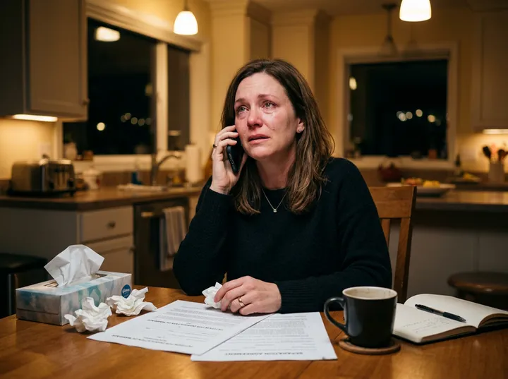 After-hours family law inquiry being answered by AI phone service