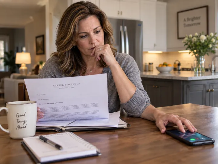 AI receptionist capturing inheritance and estate planning inquiry