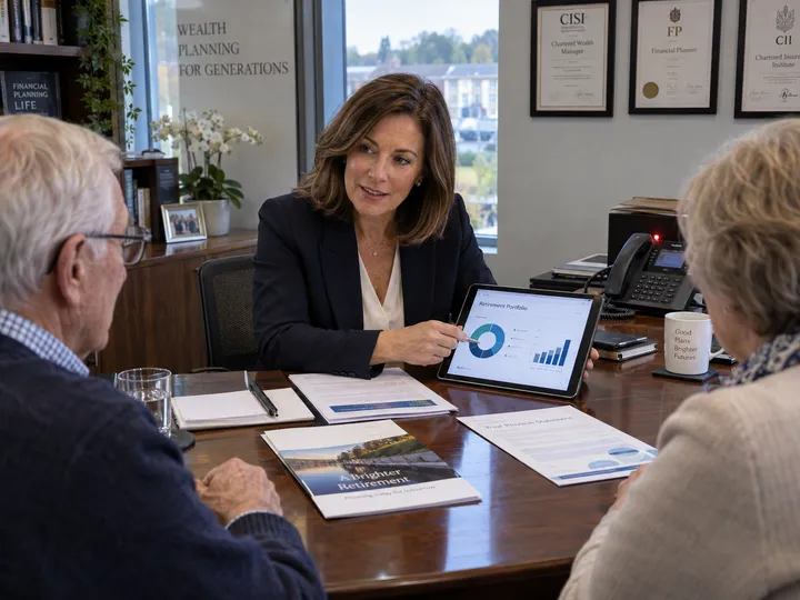 Financial adviser unable to answer phone during client meeting