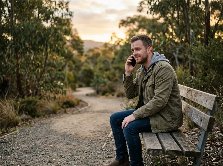 First-time psychology caller being greeted by AI virtual receptionist