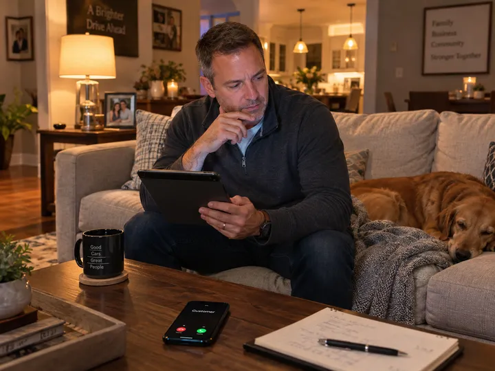 After-hours customer call answered by AI when franchise branches are closed